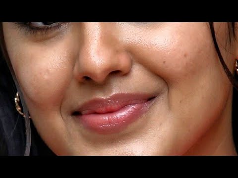 Malavika Sharma Lips Closeup