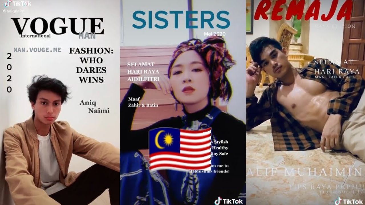 Malaysia hottest TikTok pt.1(Megazine Challenge)