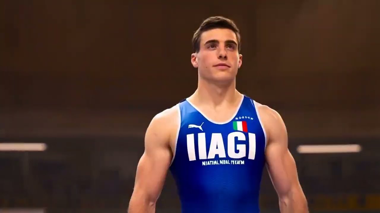 Male possession 66 (Hot Italian Olympic Gymnast) - AI