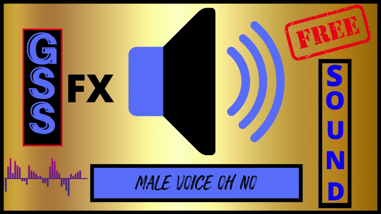 Male Voice Oh No -  Sound Effect HD (No Copyright Sound)