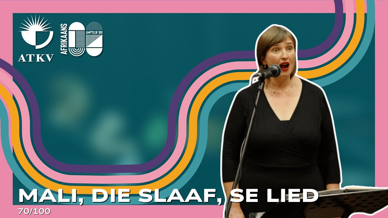 Mali, die slaaf, se lied – Matildie Wium