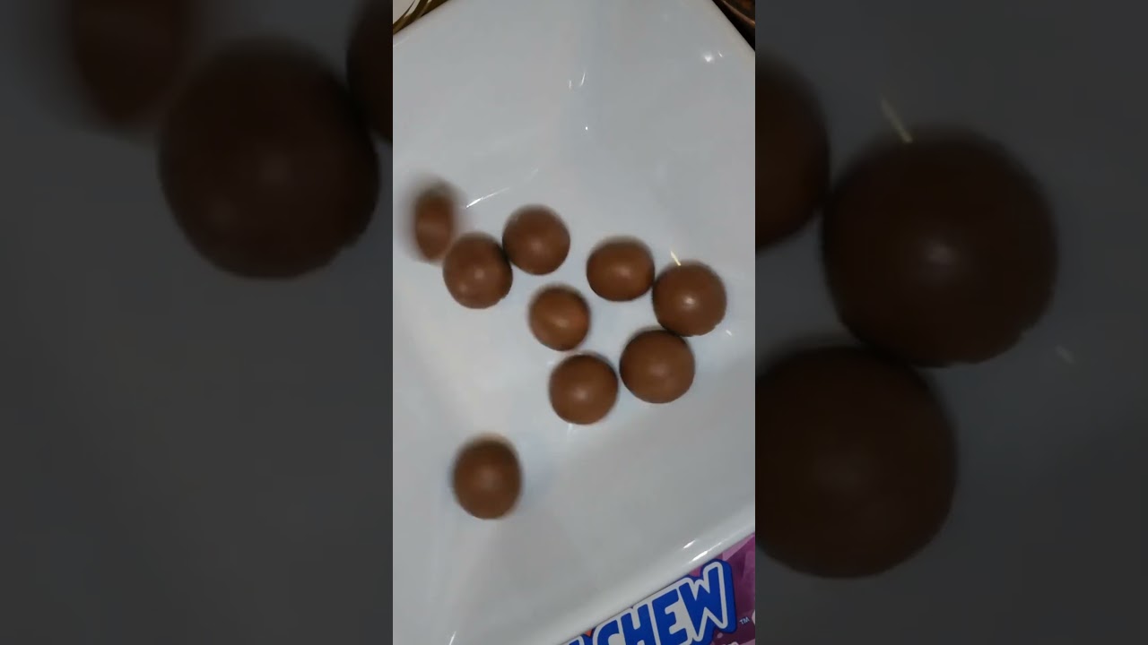 MALTESERS CHOCOLATE 🍫 ✨🌈#asmr#asmrsounds#chocolate#shorts