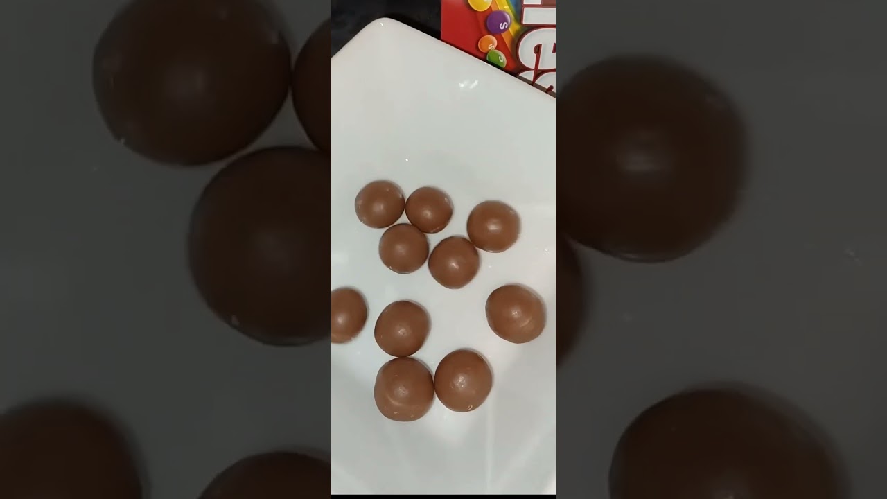 Maltesers Chocolate 🍫 ✨#asmrsounds#asmr#chocolate#shorts