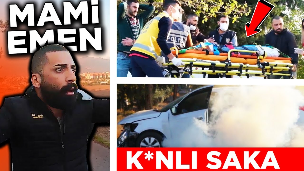 MAMİ EMEN K*NLI ŞAKA ! ARABAYLA MEZARA UÇTUM !