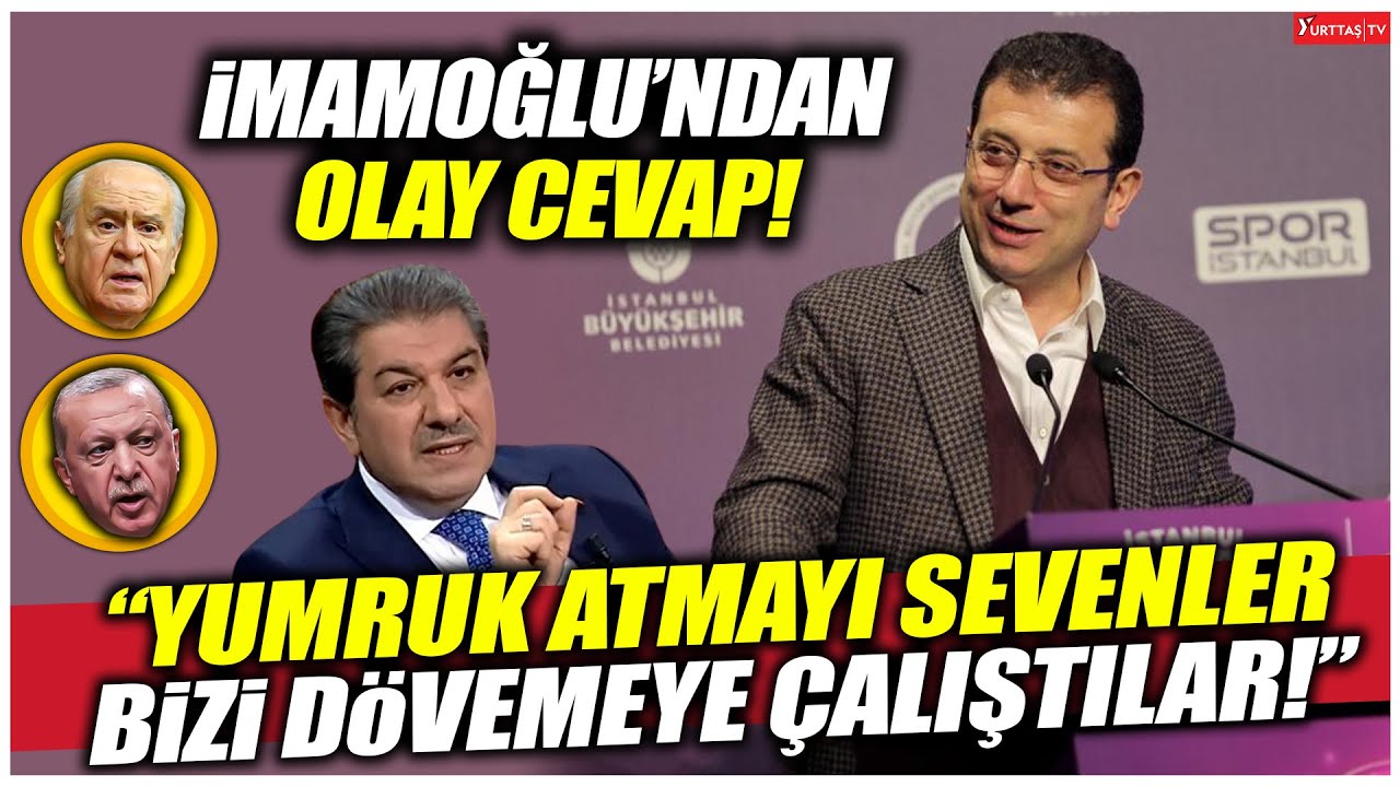 İmamoğlu'ndan olay cevap! 