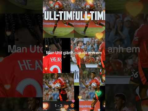 Man Utd giành cúp rồi!  #tintucbongda #football #manchesterunited #manutd #Hongkong