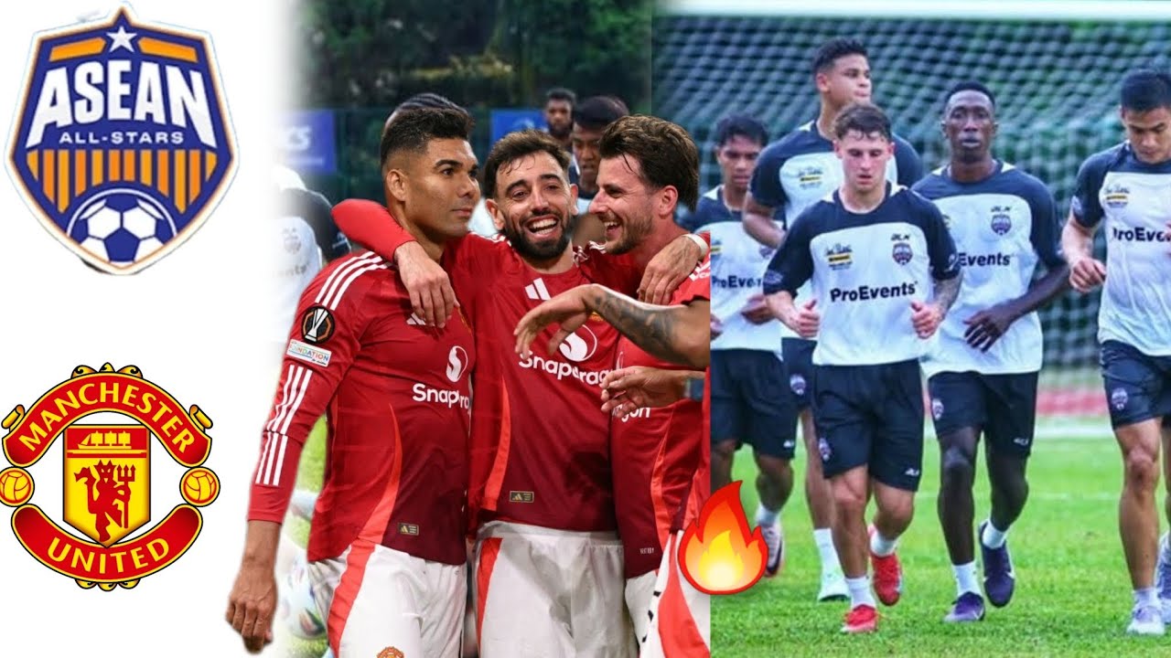 Manchester United vs ASEAN all stars | Malaysia Maybank Cup friendly match
