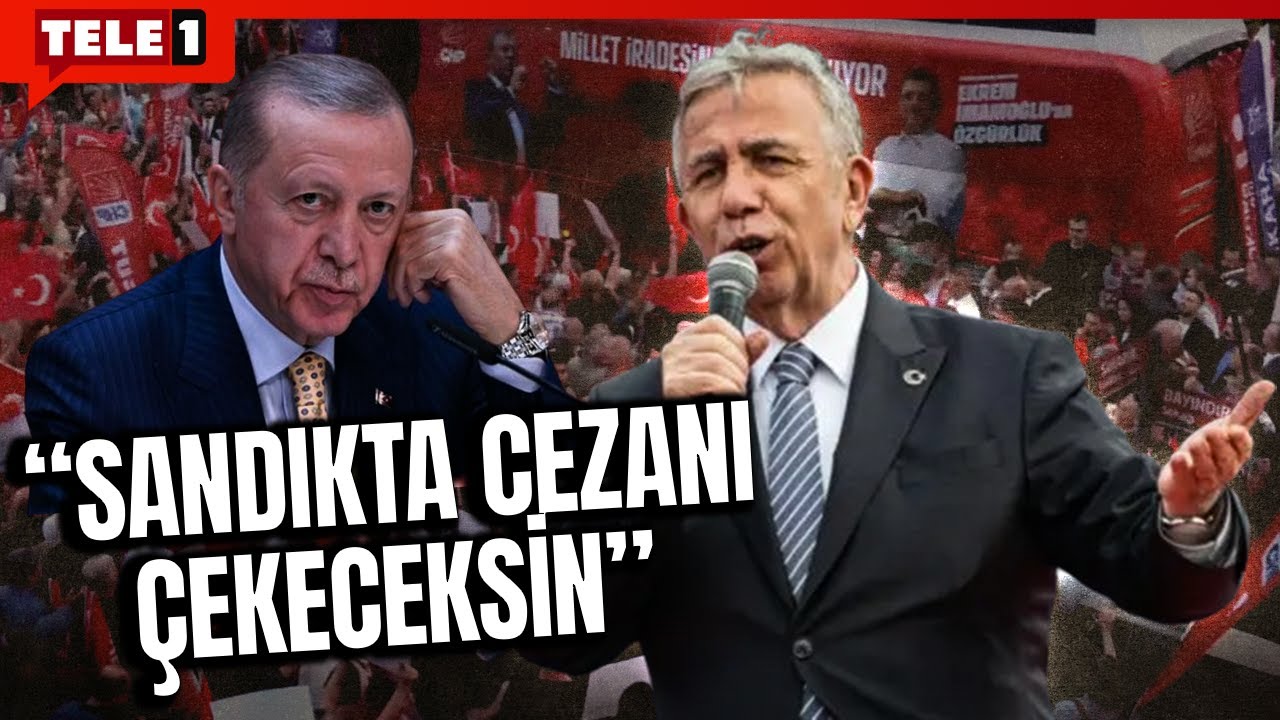 MANSUR YAVAŞ ANKARA MEYDANI'NI İNLETTİ! İmamoğlu Sözlerine Halk Kayıtsız Kalmadı: HAK HUKUK ADALET!