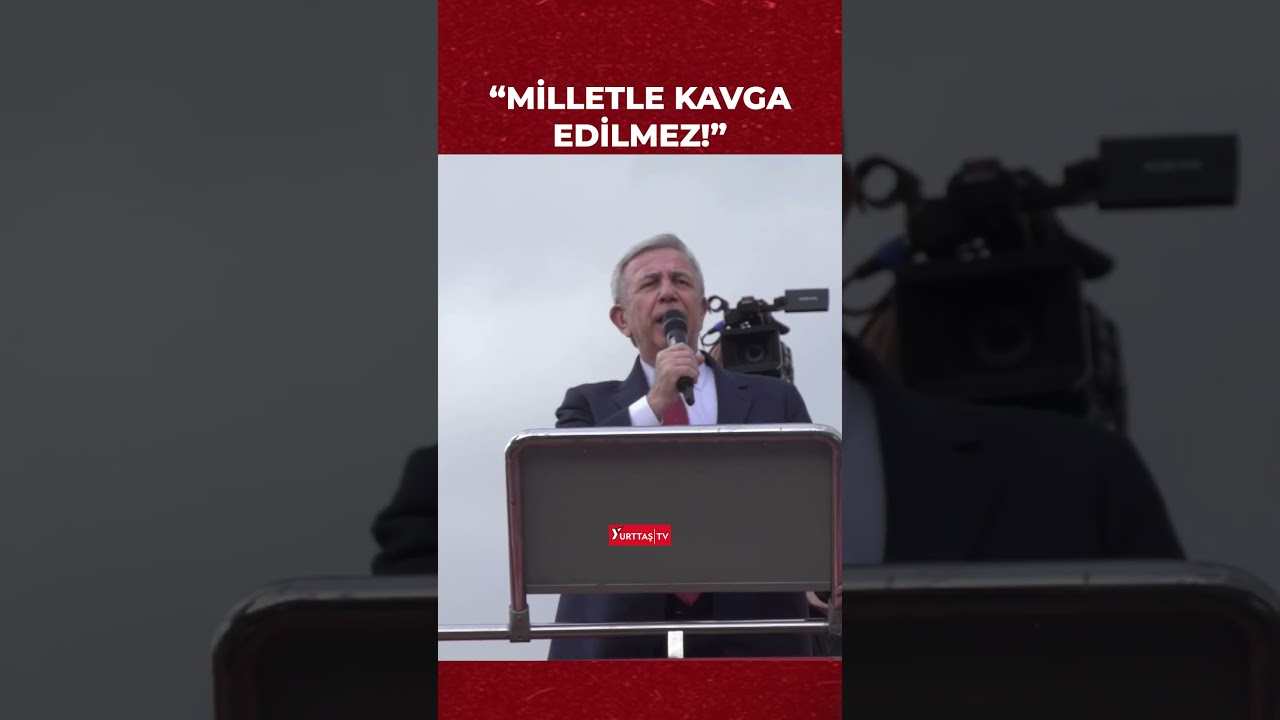 Mansur Yavaş: Milletle kavga edilmez! Egemenlik kayıtsız şartsız milletindir!