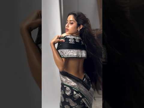 Many avatar of #janhvikapoor 😍 #hairstyle #saree #photoshoot #shorts