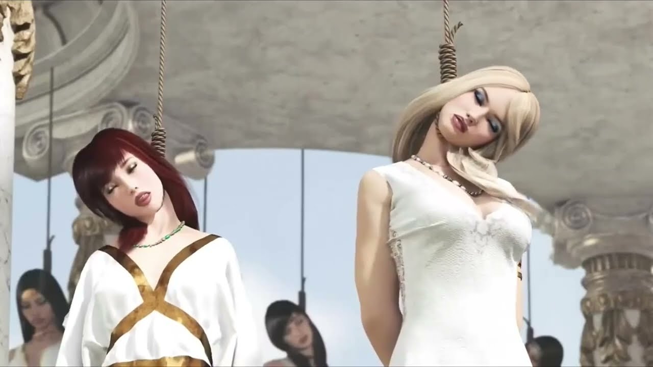 Many womens on a death rope 👩💀 part 1