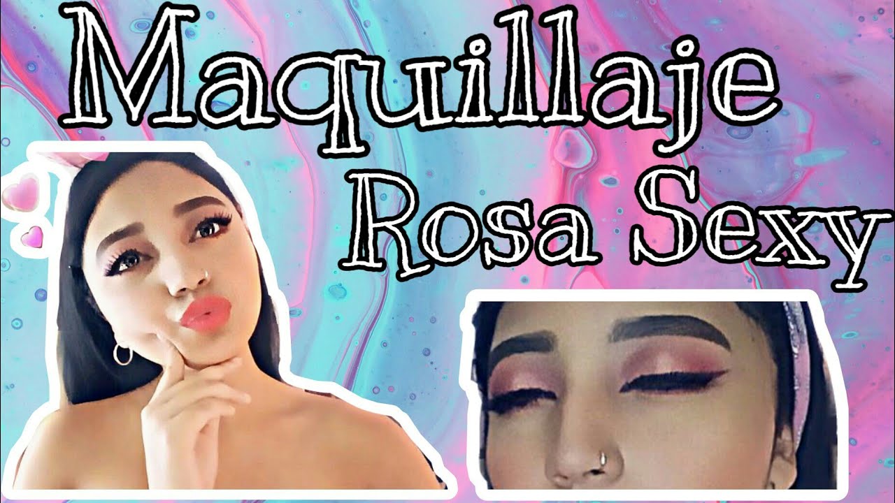 MAQUILLAJE EN ROSA SEXY 😮🔥| Nath Campos 💖