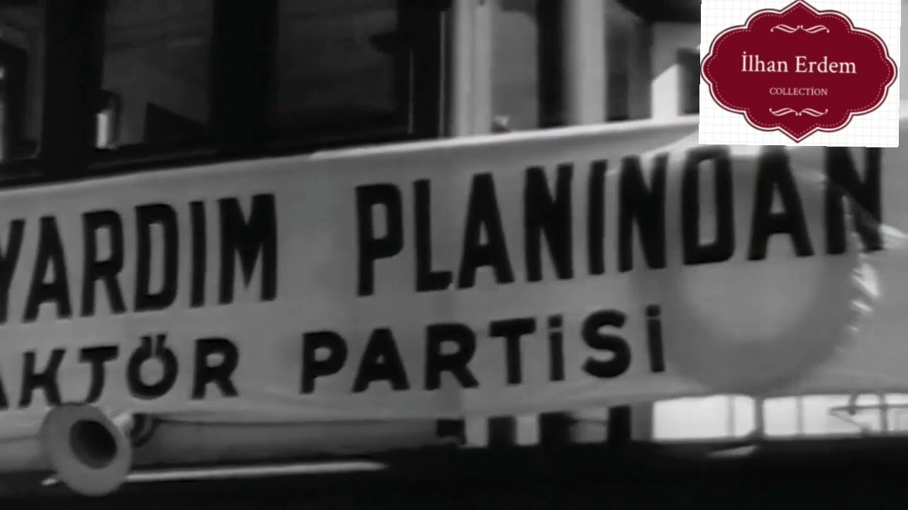 MARŞHAL PLANI KAPSAMINDA GELEN İLK TRAKTÖRLERİN KARŞILANMASI 1949