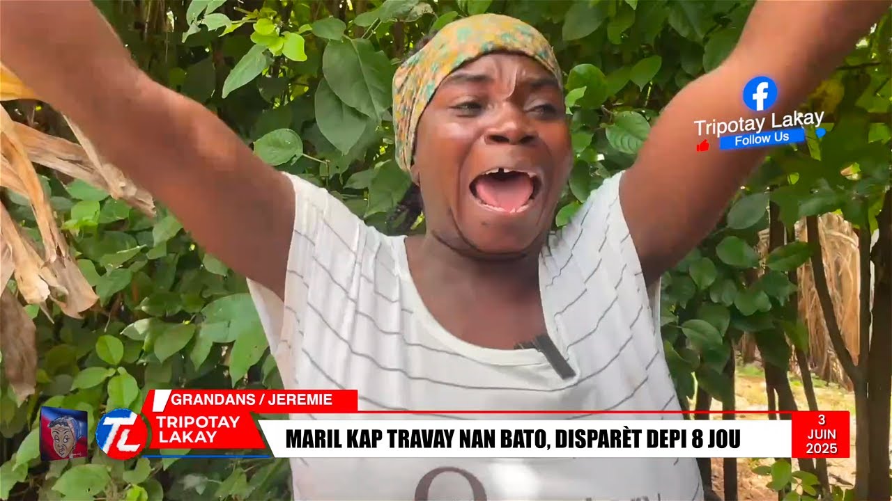 Mari li Bonel Etienne disparèt depi 8 jou sou yon bato li tap travay, Li akize mèt bato a