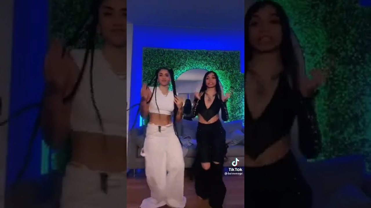 Maria Becerra y Belenegri Bailando en Trend de Emilia y Duki (TIK TOK)
