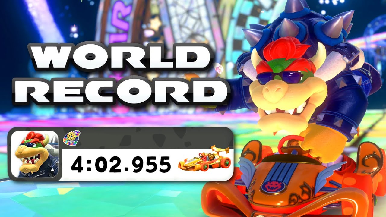 Mario Kart World - All World Record Time Trials