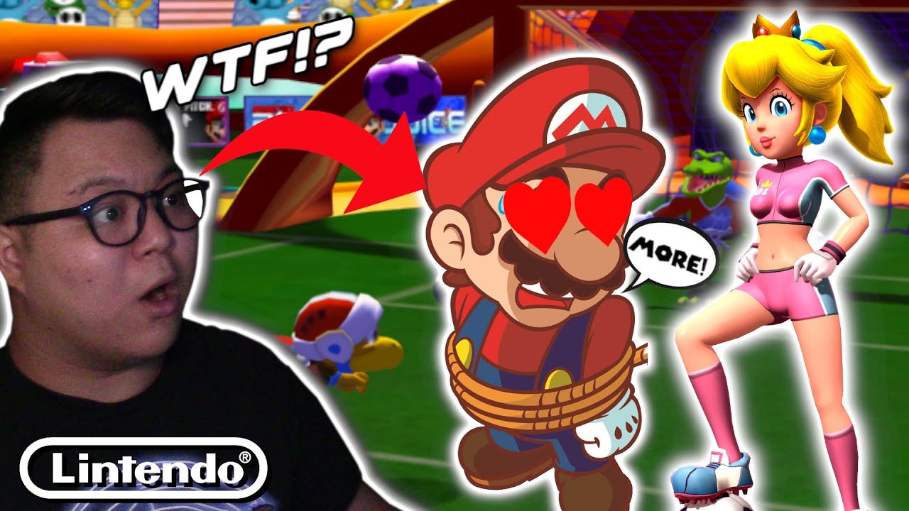 MARIO LOVES BEING DOMINATED!? | Super Mario Strikers