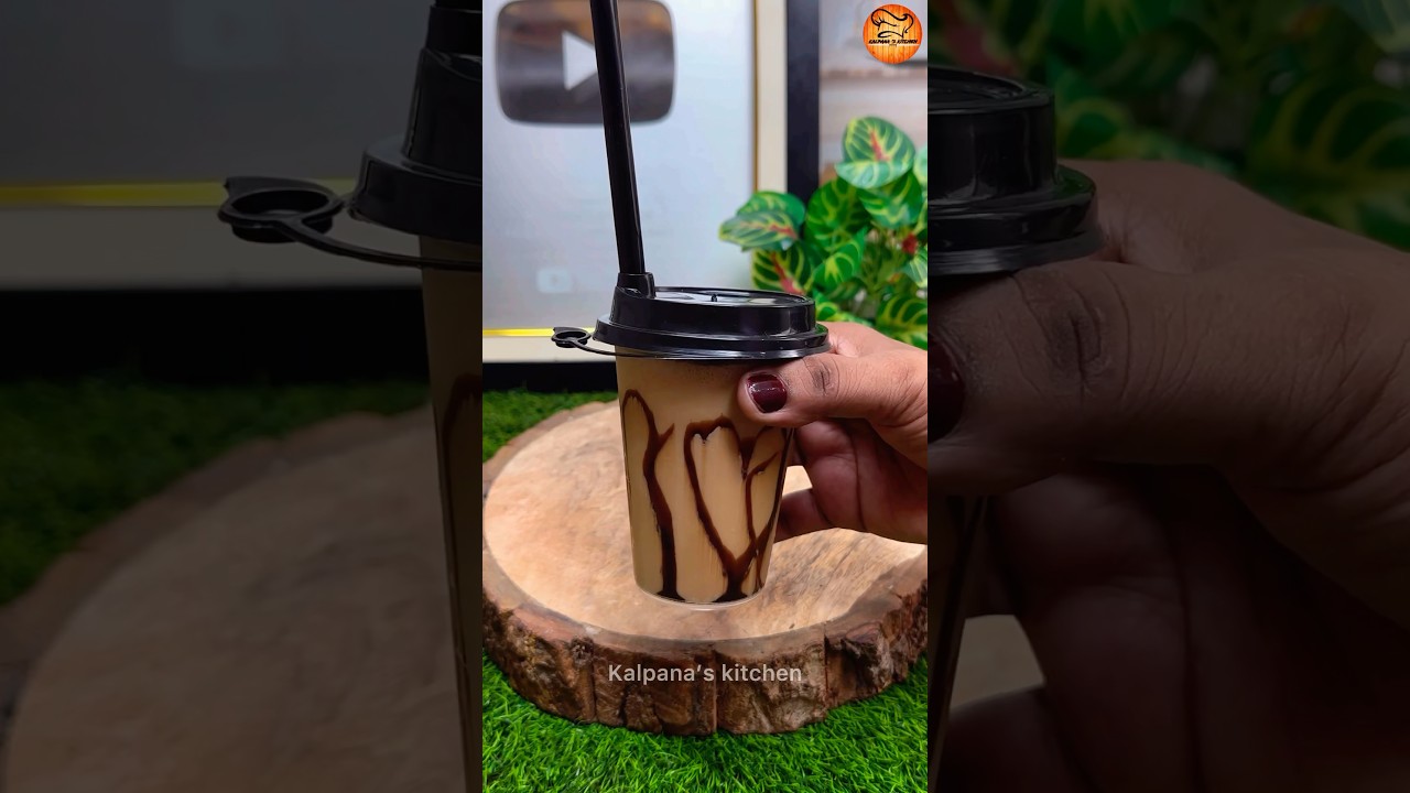 Market style thick cold coffee 😍😍❤️❤️… #shorts #coldcoffee #coffee #viralvideo #kalpanaskitchen