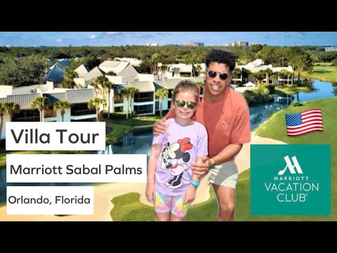 Marriott Sabal Palms 🇺🇸 - 2 Bed Villa Tour! Orlando Florida! Near Disney World!