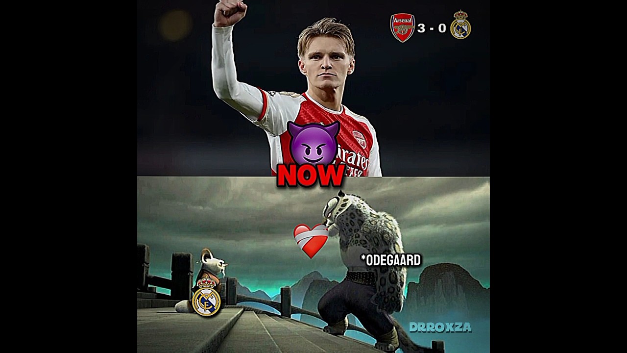 Martin Ødegaard vs Real Madrid😈 #footballshorts #football #edit #footballedit #trending