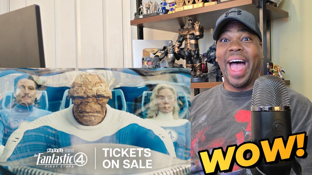 Marvel Studios' The Fantastic Four | Tickets On Sale Trailer | Reaction!