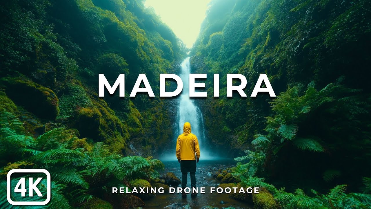 Marvelous Madeira 4K: Stunning Drone Views with Soothing Music