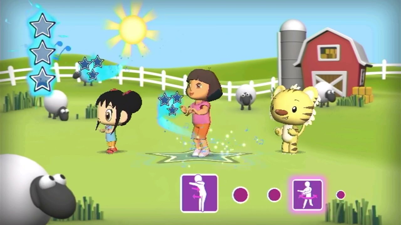 Mary Had A Little Lamb | Nickelodeon Dance 2 (Wii)