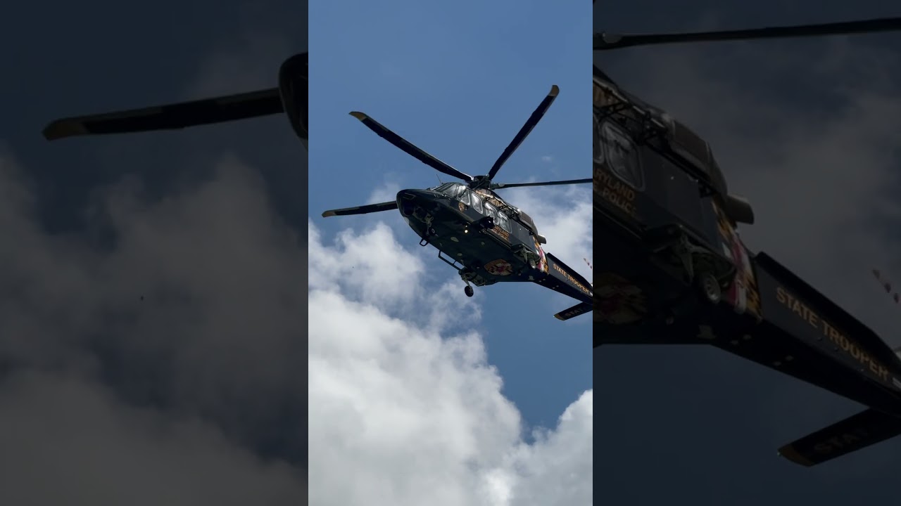 Maryland State Police Chopper Frederick Festival of flight 2024