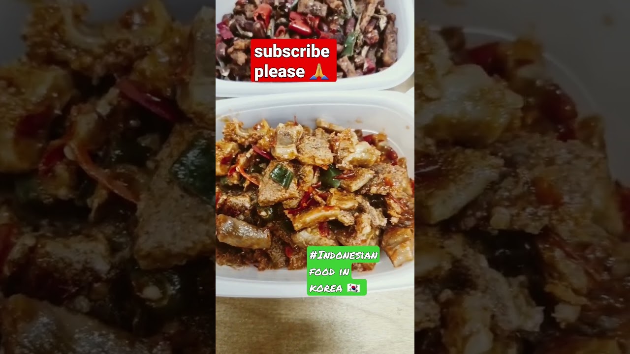 MASAK LAUK PAUK INDONESIA DIKORSEL #shorts