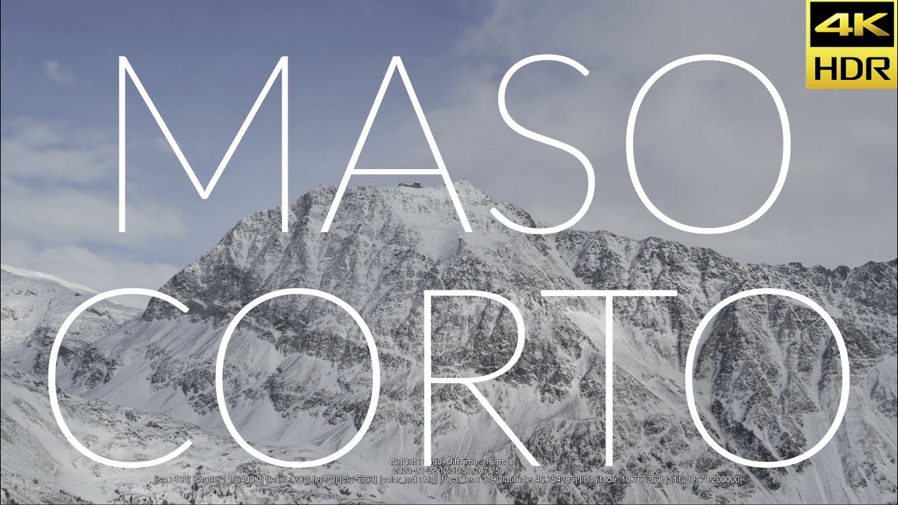 🌄Maso Corto Kurzras Schnalstal South Tirol | 4K HDR | Beautiful landscape #tirol #alps #drone🏞️