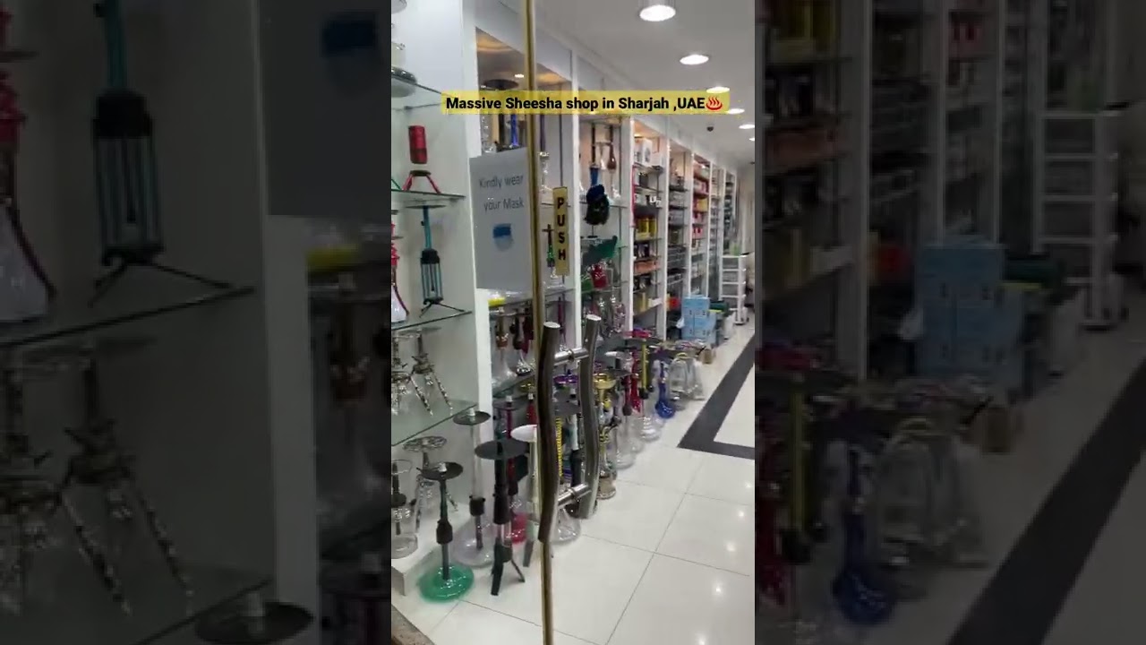 Massive sheesha shop in Sharjah,UAE. #sheesha #hookah #arab #luxury #middleeast #sharjah #travel