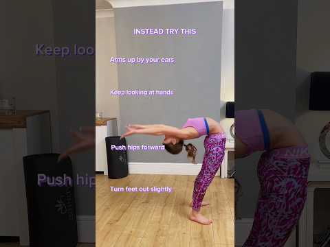 MASTERING THE BACKBEND! (EASY TUTORIAL) #flexibility #gymnastics