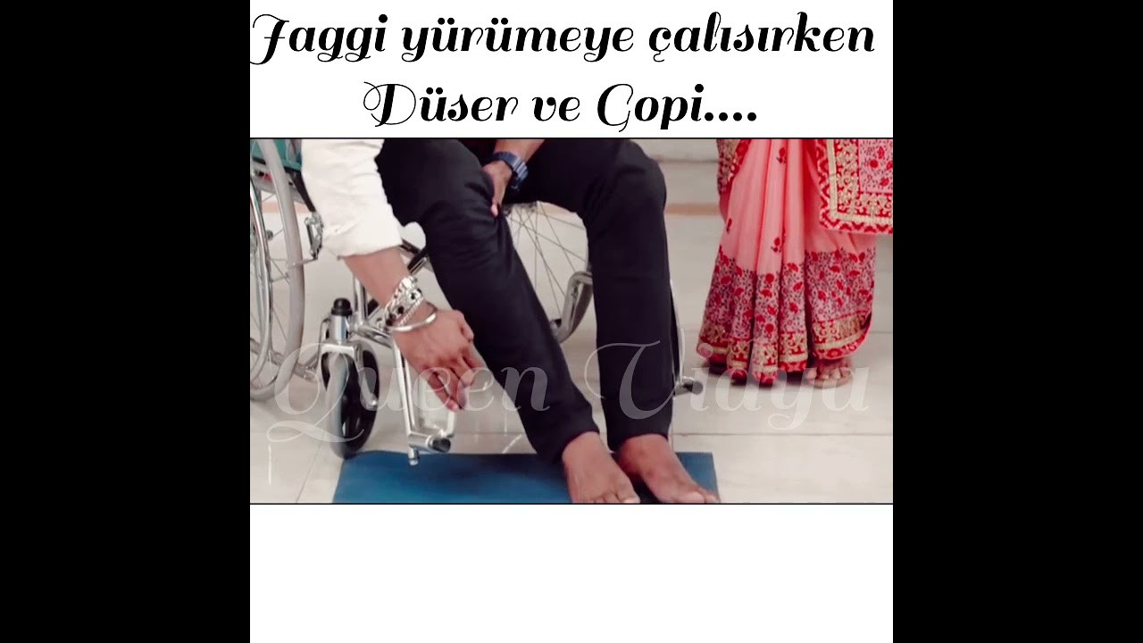 masum/saathiya~Jaggi Yürümeye Çalışırken Düşer Ve Gopi.....