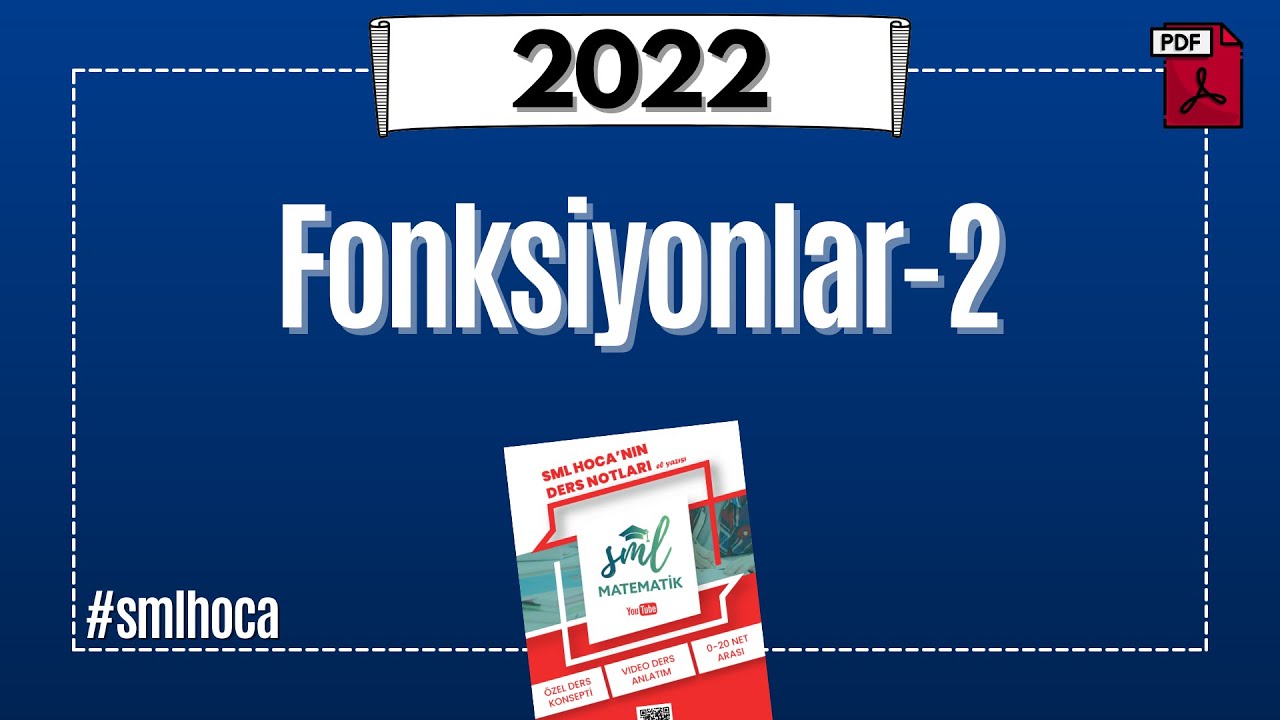 Matematik 24. Ders - Fonksiyonlar 2