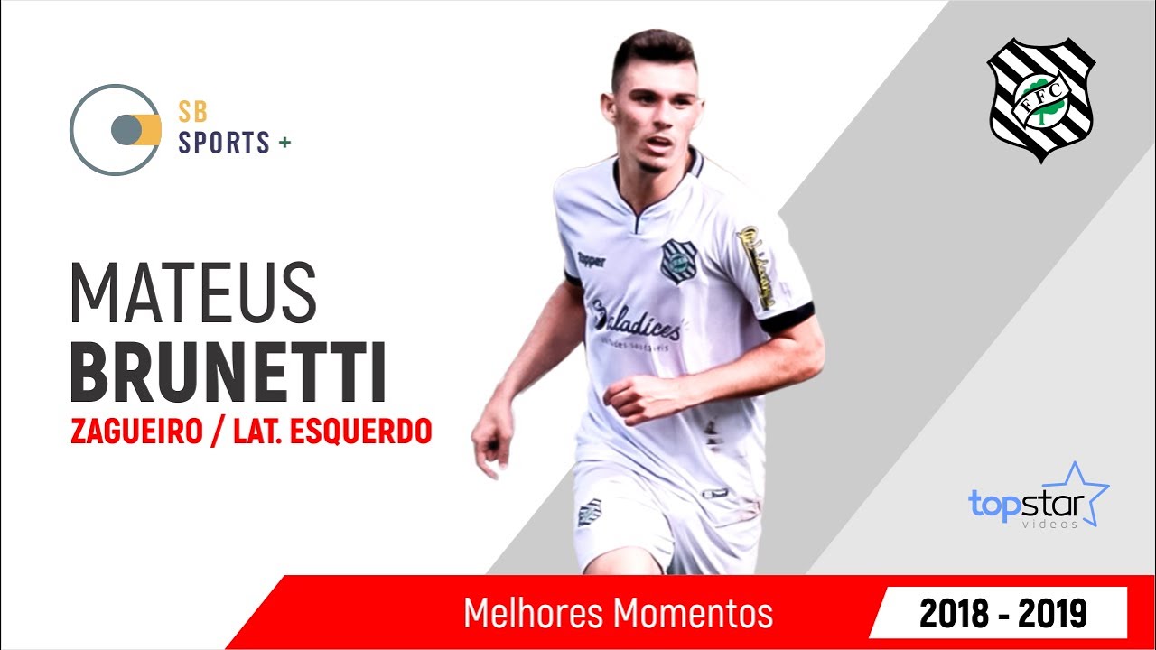 MATEUS BRUNETTI - Zagueiro Lat. Esquerdo 1999 // Figueirense
