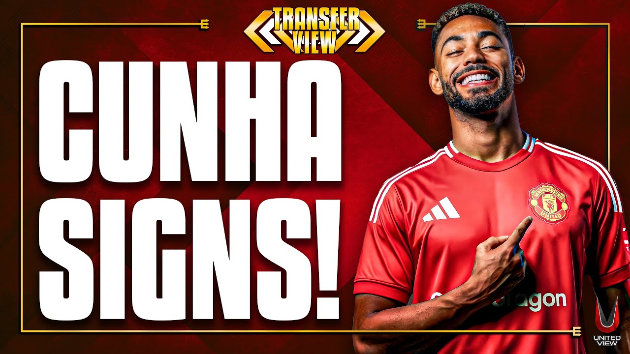 Matheus Cunha Signs For Manchester United! | 5-Year Deal With 62.5M Fee | Man United Transfer News