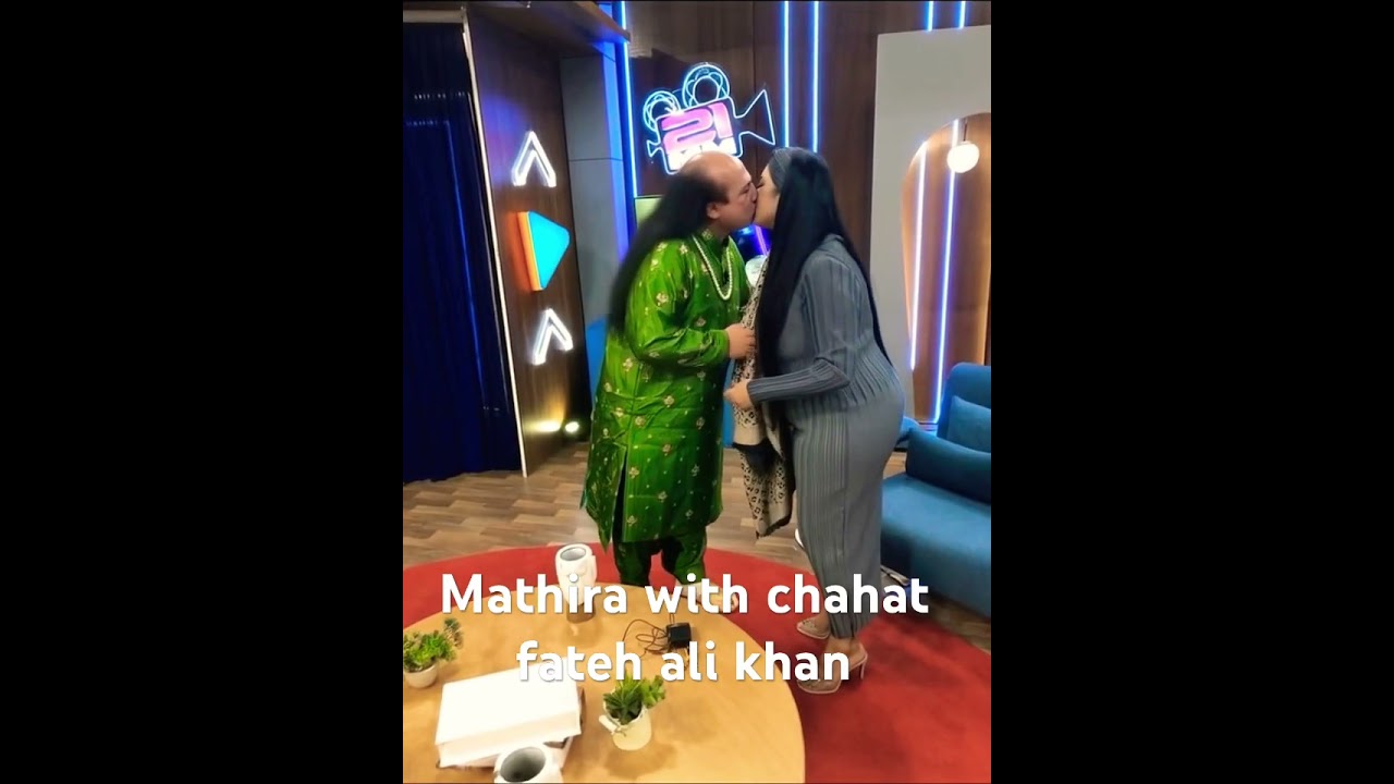 Mathira show bts chahat fateh ali khan #pakistaniactress #shorts #ishqmurshid #drama