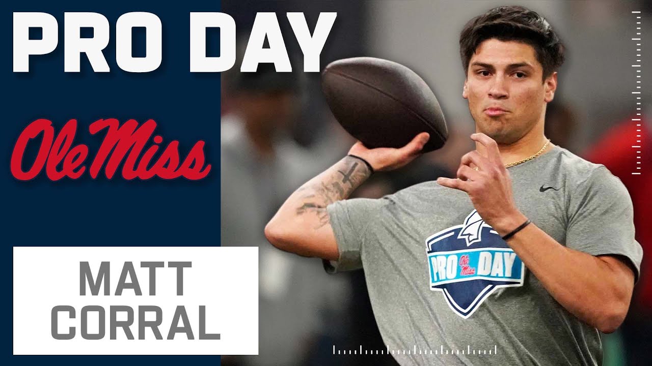 Matt Corral Pro Day Highlights