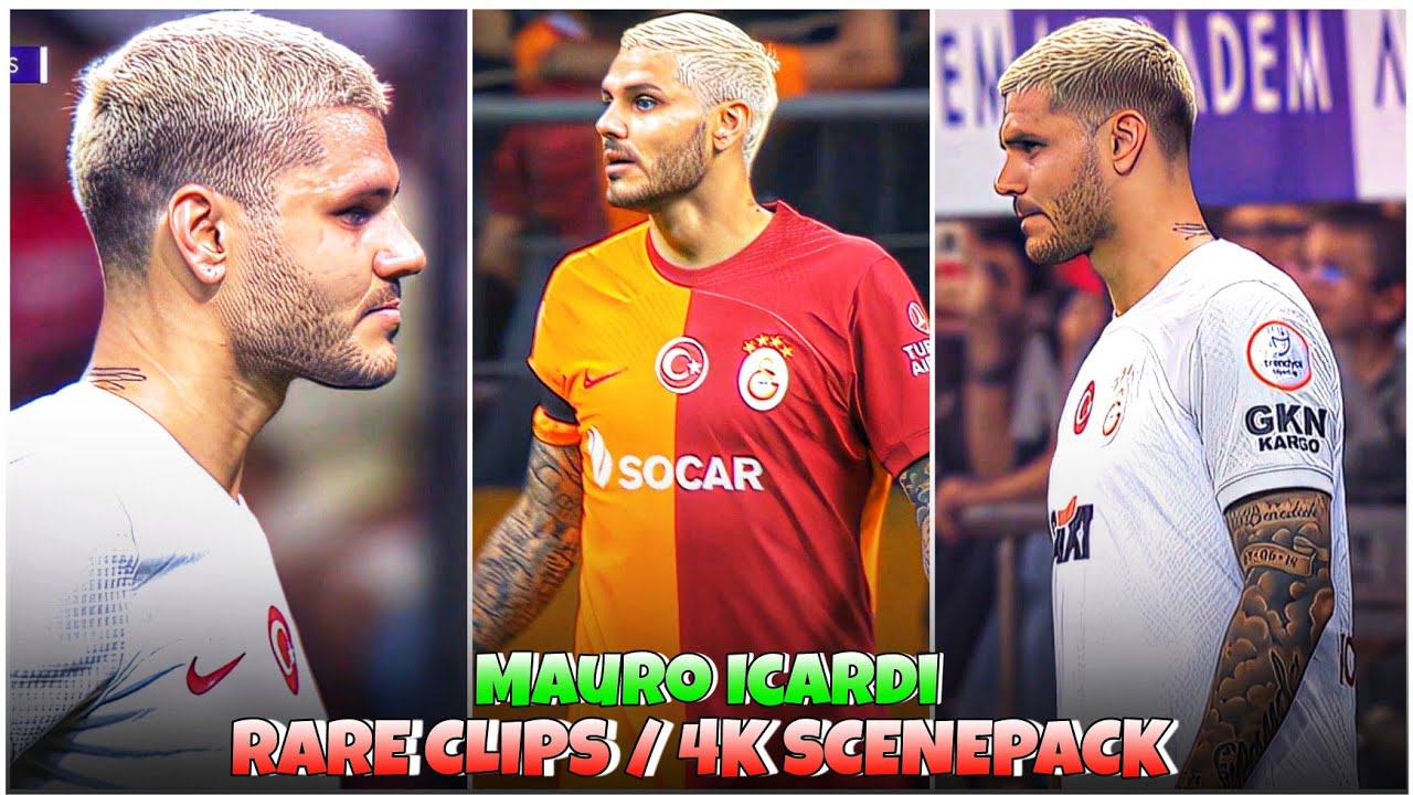 Mauro Icardi / RARE CLIPS ● SCENEPACK 4K ( With AE CC and TOPAZ )