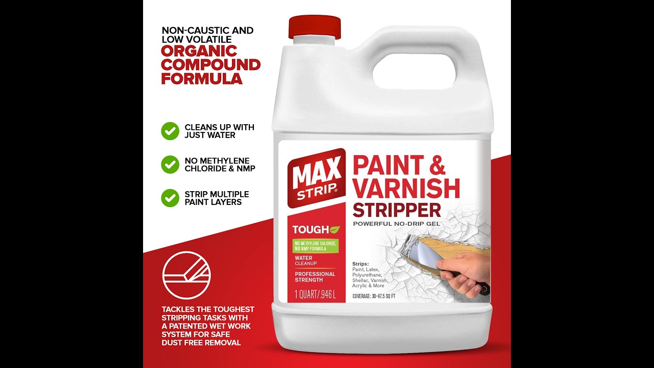 Max Strip Paint & Varnish Stripper