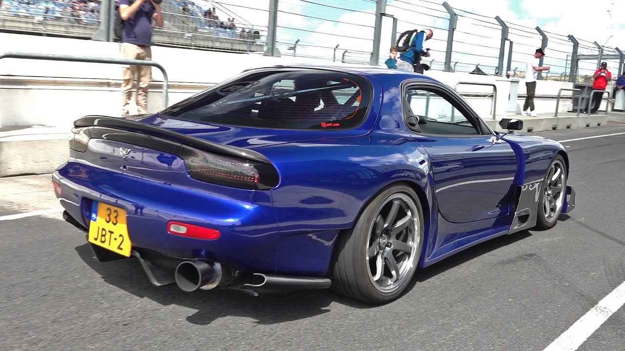 Mazda RX-7 FD3S Efini RE Amemiya - Rotary Engine Sounds!