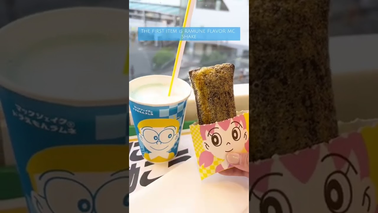 MCD x DORAEMON | Summer special Sweets ! | Yemima Lim
