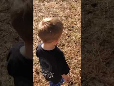 Me and my little bro going to walk