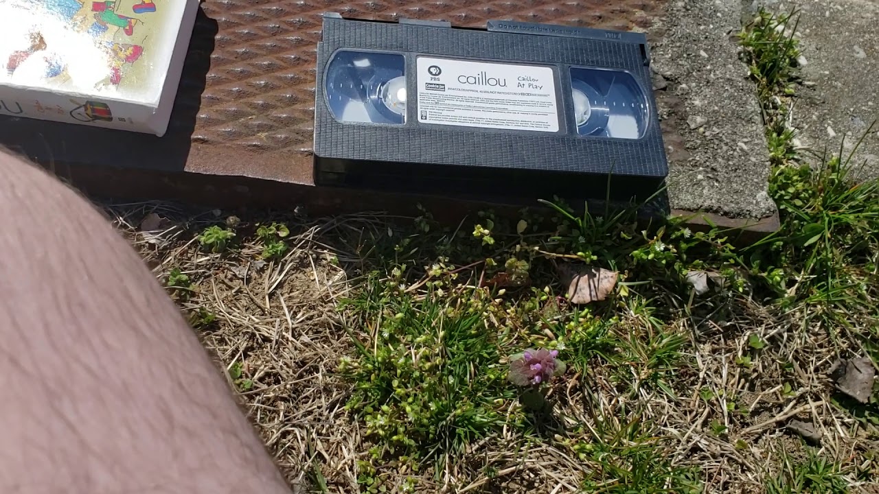 Me Destroying Caillou VHS III!