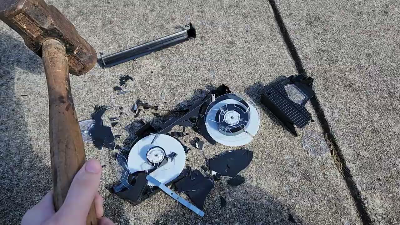 Me Destroying Caillou VHS IV!