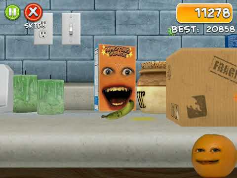 Me playing Annoying Orange Splatter Up 2/6/2019