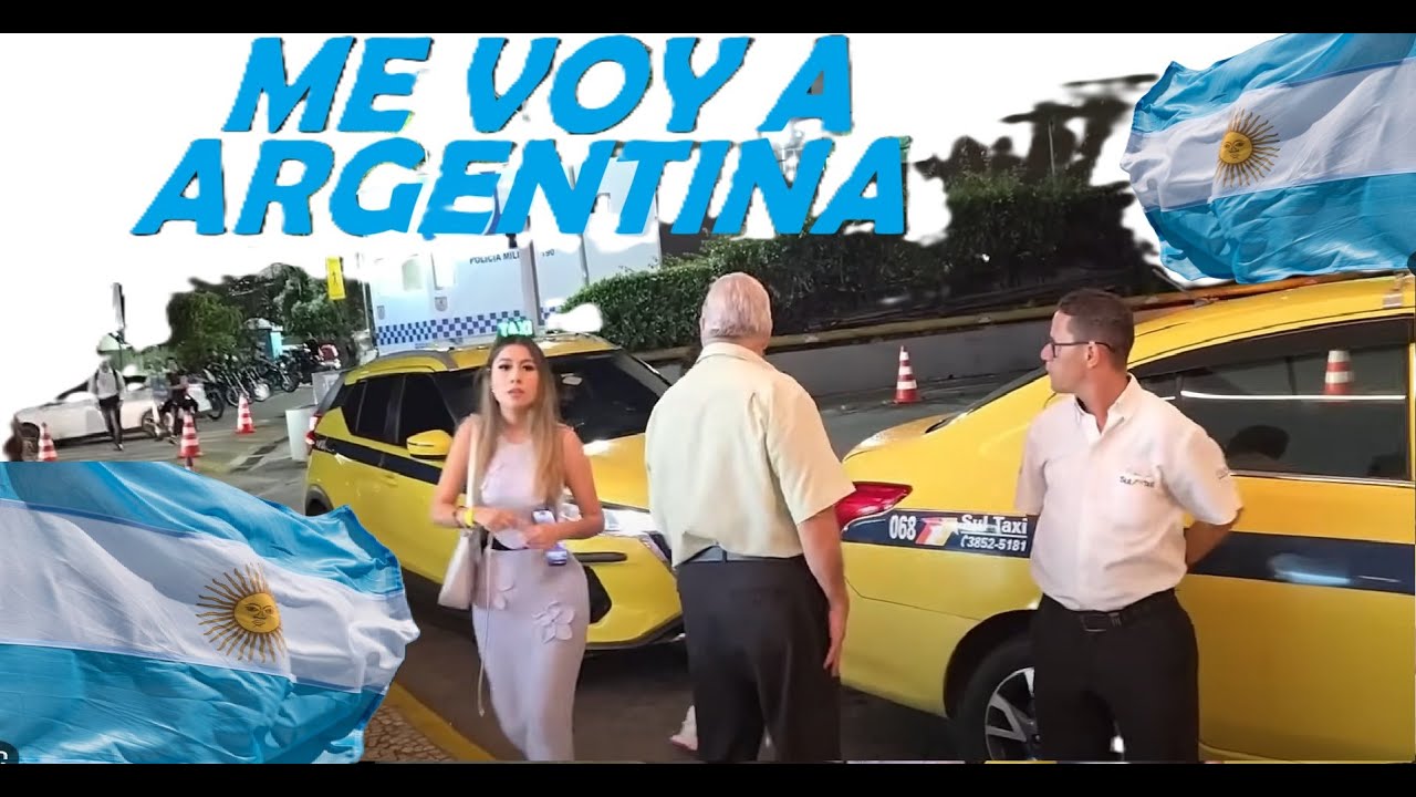 ME VOY a  ARGENTINA con SANDRA SKIN y DANIELA TAQUIRE #milenka