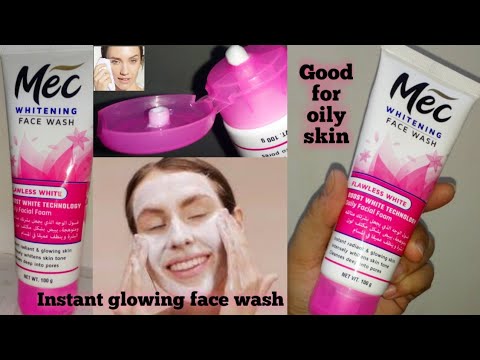 Mec Whitening Flawless White Face Wash, 100g Oil-free