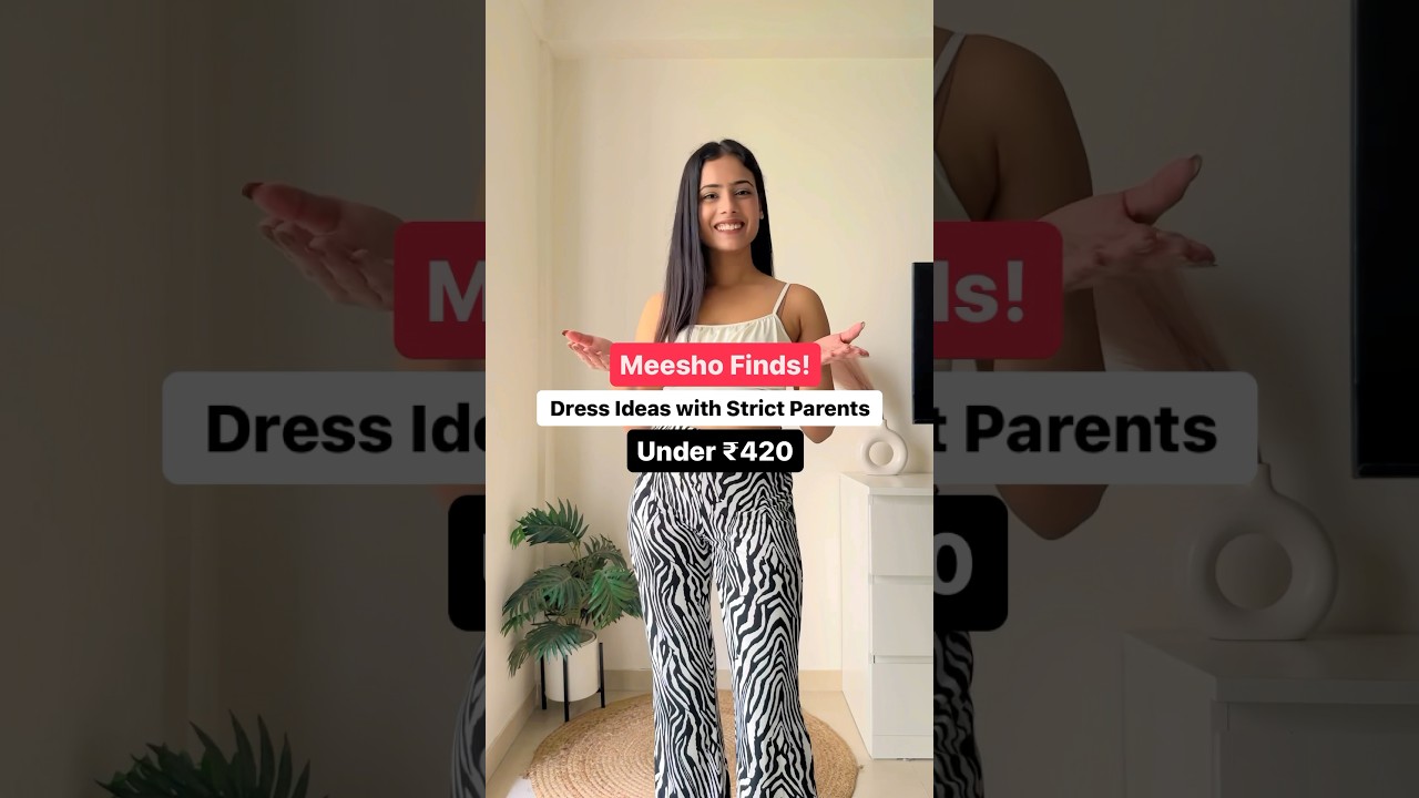 Meesho Finds! Dresses under ₹420 #shortsindia #dress