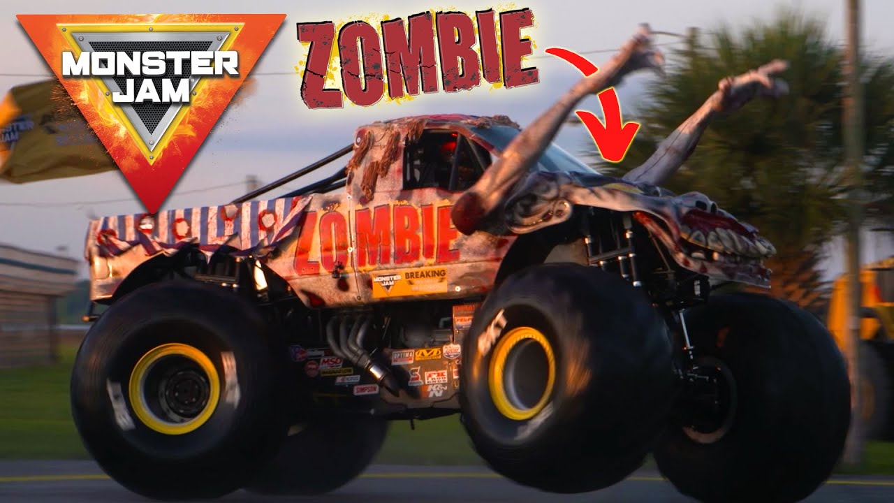 Meet ZOMBIE 🧟‍♂️ Monster Jam's Zombie Monster Truck! - Meet the Trucks